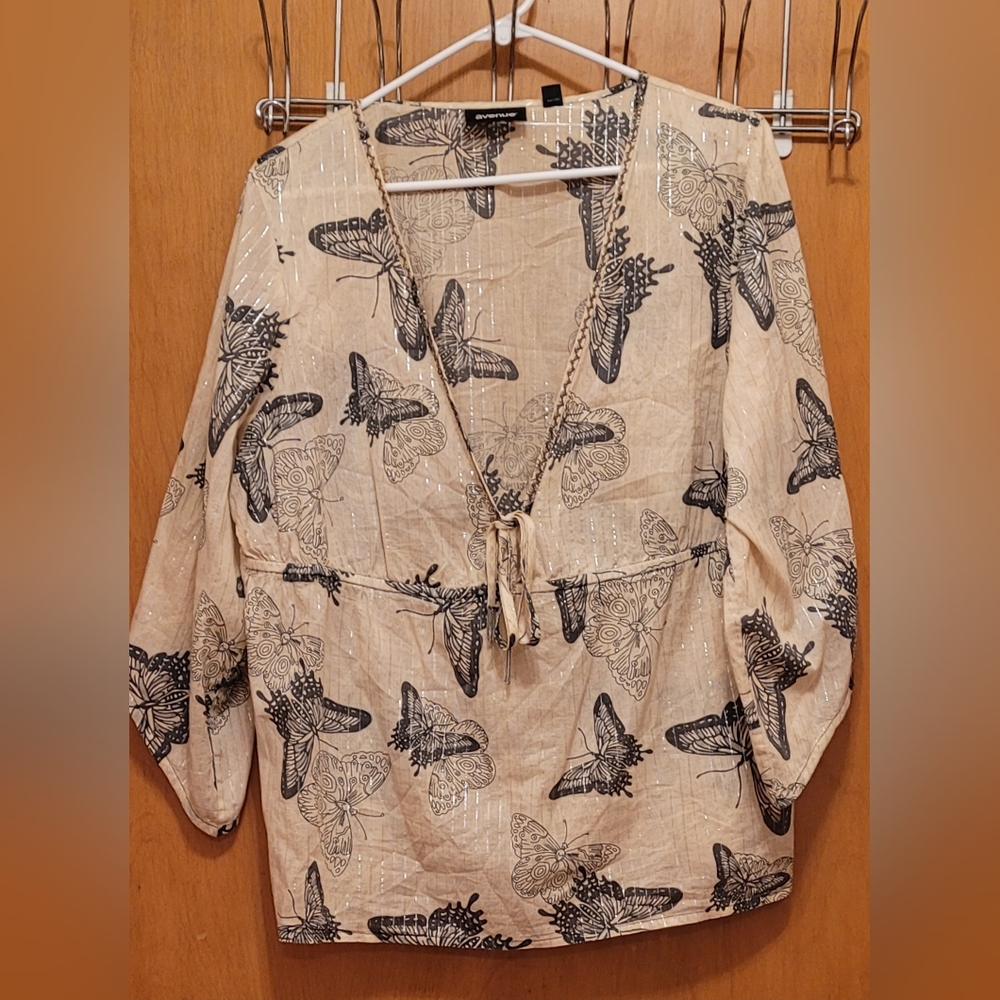 Butterfly blouse by Avenue